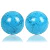 1.57in Feng Shui Stone Baoding Balls Chinese Health Exercise Stress Balls with Gift Box Blue view 4
