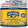 Amish Origins Arthritis Pain Relief Cream - 3.5 oz - Maximum Strength Deep Penetrating for Joint, Muscle, Knee, Back, Feet, Hand, Ankle, Aches, 1 Pack view 1