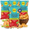 BIENA Tasty Thins Veggie Crisps  Hawaiian BBQ, 4-Pack, 4 oz Bags  Chickpeas & Veggies, Vegan, Gluten Free, Dairy-Free, Non-GMO, Allergy-Friendly, Healthy Snacks for Adults and Kids view 1