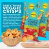 BIENA Tasty Thins Veggie Crisps  Hawaiian BBQ, 4-Pack, 4 oz Bags  Chickpeas & Veggies, Vegan, Gluten Free, Dairy-Free, Non-GMO, Allergy-Friendly, Healthy Snacks for Adults and Kids view 2