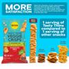 BIENA Tasty Thins Veggie Crisps  Hawaiian BBQ, 4-Pack, 4 oz Bags  Chickpeas & Veggies, Vegan, Gluten Free, Dairy-Free, Non-GMO, Allergy-Friendly, Healthy Snacks for Adults and Kids view 4