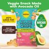 BIENA Tasty Thins Veggie Crisps - Made with Avocado Oil - Low Calorie Veggie Chips for Adults and Kids - 4-Pack, 4 Ounce Bags - Himalayan Pink Salt view 2