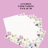 Keep Unique 20-ct 13x13 Flowers Paper Luncheon Decoupage Napkins, 3-Ply Servilletas Printed Spring Flowers Napkin for Christmas Art, Dinner and Party, Disposable Napkins Decor (Spring Flowers) view 4