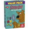 Scooby-Doo Fruit Flavored Snacks, Gluten Free, Kids Snacks, Value Pack, 22 Ct, 17.6 oz view 1