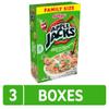 Kellogg's Apple Jacks Cold Breakfast Cereal, 8 Vitamins and Minerals, Kids Snacks, Family Size, Original (3 Boxes) view 2