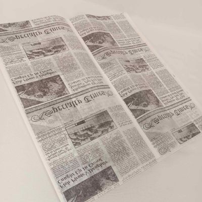 Newspaper 1000 Deli Paper Sheets (12 x 12) - Sandwich, Hot Dog Wrappers for Travel  Food Safe Wax Paper Sheets
