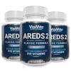 AREDS 2 Select Eye Vitamins for Macular Support - Vitamins for Eyes with Zeaxanthin Plus Lutein Macular Supplement - Premium Macular Health Formula - Eye Supplements - 60 Capsules - (Pack of 3) view 1