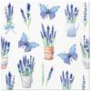 Keep Unique 20-ct 13x13 Flowers Paper Luncheon Decoupage Napkins, 3-Ply Servilletas Printed Lavender Napkin for Christmas Art, Dinner and Party, Disposable Napkins Decor (Lavender) view 1