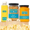 Franklin's Gourmet Popcorn - Organic 28oz. Popping Kernels, 19 oz. Butter Flavored Popcorn Seasoning Salt, 30 oz. Butter Flavored Coconut Oil - Authentic Movie Theater Taste - Made in USA view 1