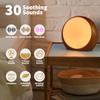 Brown Noise Sound Machine White Noise Machine with 12 Color Night Lights 30 Soothing Sounds Auto-Off Timer Calming Sleep Machine with Memory Function for Baby Kids Adult for Office Privacy view 2