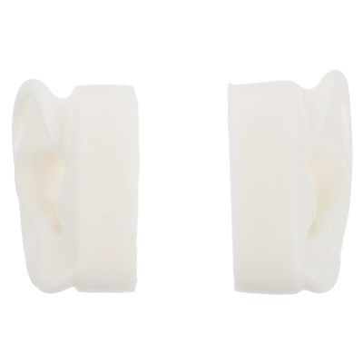 Ear Display Silicone Ear Model, 2pcs Simulation Human Ear Fake Ear Display Sample Piercing Practice Body Parts Artificial Ear Model for Ear Piercing, Earrings Sample White- L Fake Ear Models