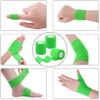 BQTQ 40 Rolls Self Adhesive Bandages Wrap 2 Inch Self Adherent Wrap Self Stick Bandage Wraps Stretch Bandage for Wrist Ankle Swelling Sprains (Neon Green) view 4