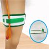 2PCS Catheter Leg Bag Holder Catheter Leg Strap Urinary Drainage Tube Holder Catheter Stabilization Device Anti Slip Anti Irritation Catheter Holder Green view 4