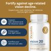 Zenith Labs Vision 20 Eye Vitamins - Lutein, Zeaxanthin, and Bilberry Extract - Supports Eye Strain, and Eye Health - Carotenoid Blend, 3 Pack view 4