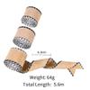 2 Roll Wired Plaid Ribbons Stars Stripes Ribbon Burlap Craft Ribbon Christmas Decoration 4th of July Decor American Independence Day for DIY Gift Wrapping Holiday Decorations view 2