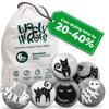 No More Dryer Sheets! XL Wool Dryer Balls 6-Pack, Reusable Laundry Softener & Static Reducer, Eco-Friendly, Long-Lasting, Safe for Sensitive Skin view 1