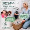 No More Dryer Sheets! XL Wool Dryer Balls 6-Pack, Reusable Laundry Softener & Static Reducer, Eco-Friendly, Long-Lasting, Safe for Sensitive Skin view 4