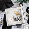 RUSPEPA Black Medium Gift Box with Lids, Ribbon and Tissue Paper, Collapsible Gift Box Perfect for Birthday, Graduation, Father's Day, Wedding and Groomsmen Gifts, 9x9x9 Inches, 1 Pcs view 4
