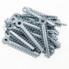 1040Pcs/Bag Dental Orthodontic Practice for Teeth Model Use Ligature Ties Elastic Rubber Bands Silver Grey Color 1040-8# view 4