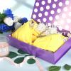GREEN BEAN Purple Polka Dot Gift Boxes, 6 Count, 11.5 x 8 x 2.5 inches, Magnetic Closure, Ideal for Gift-Giving Occasions view 2