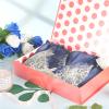 GREEN BEAN 6 Gift Boxes 11x7.8x2.3 Inches, Rose Gold Gifts Boxes with Lids, Magnetic Gift Boxes, Shirt Gift Box for Clothes (Glossy Metallic Rose Gold, Polka Dot Design Inside) view 2