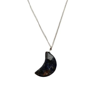 VIE Crescent Shaped Pendant (Sodalite)