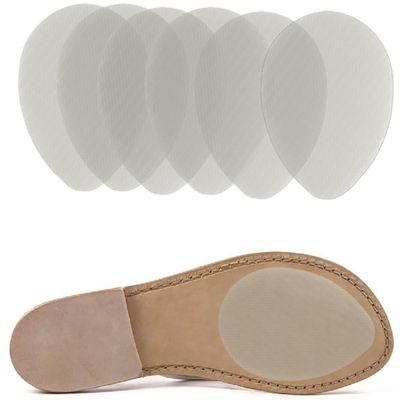 Non-Slip Shoes Pads Sole Protectors Adhesive, High Heels Anti-Slip Shoe Grips (Clear 3pairs)