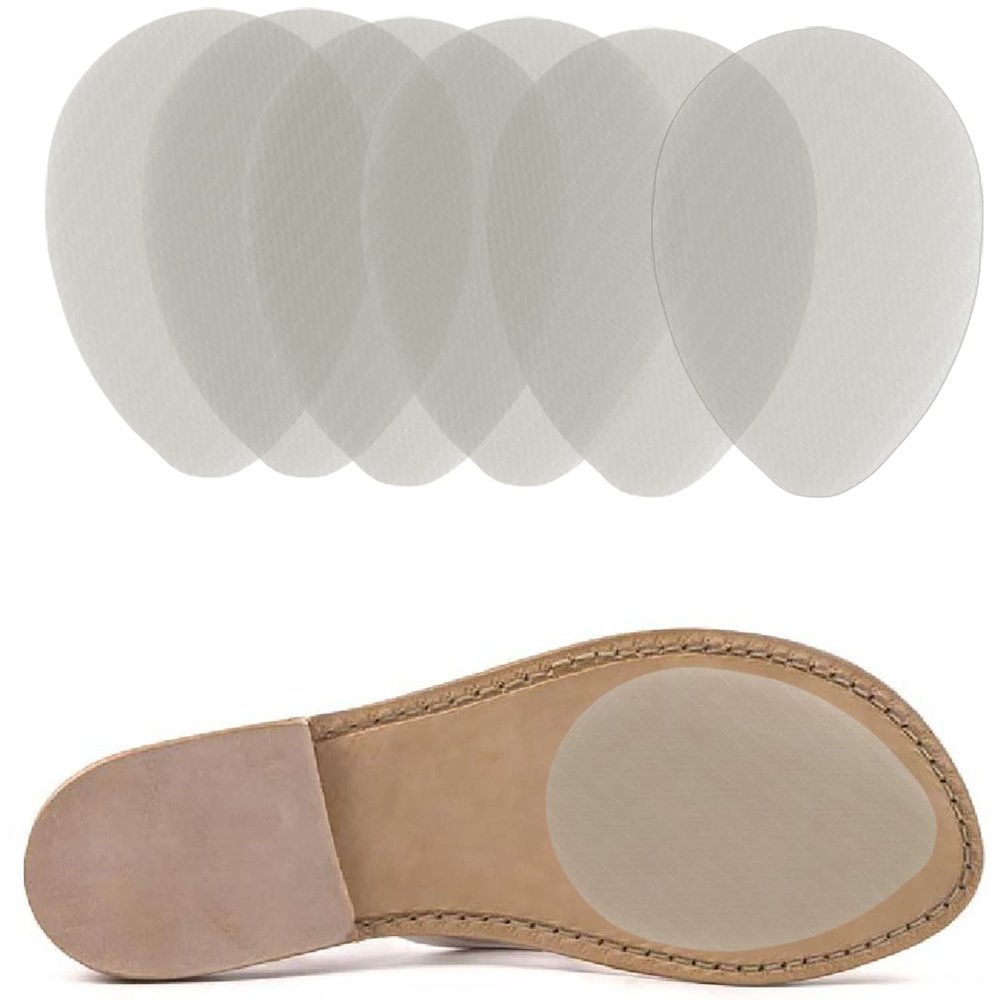 Non-Slip Shoes Pads Sole Protectors Adhesive, High Heels Anti-Slip Shoe Grips (Clear 3pairs)