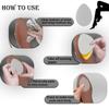 Non-Slip Shoes Pads Sole Protectors Adhesive, High Heels Anti-Slip Shoe Grips (Clear 3pairs) view 4