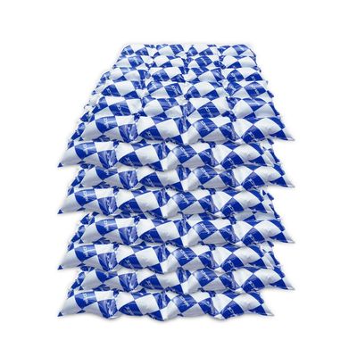 Dry Ice Packs for Shipping - Dry Ice Cold Packs for Shipping Frozen Food - Flexible Ice Blankets Freezer Ice Pack Sheets for Coolers - Dry Ice Packs Automatic Water Absorption, 24 Cells Each, 8 Sheets