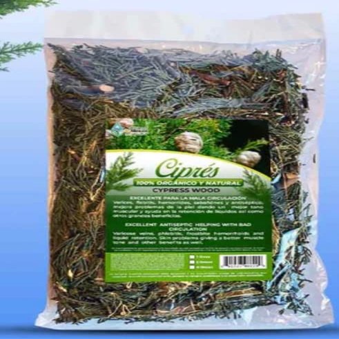 Cipres Herbal/Tea 4 oz-113g. Cypress Inhale to Relieve Congestion, Skin Health - Tierra Naturaleza