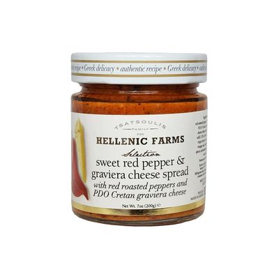 Hellenic Farms Sweet Red Pepper & Graviera Cheese Spread