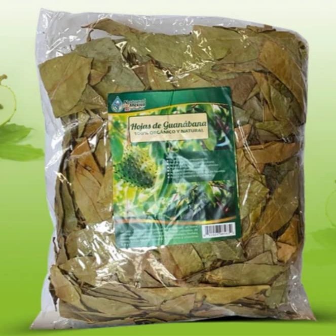 Hojas de Guanabana Soursop Leaves Graviola Antioxidante 8 oz (2 de 4 oz) - 227g. - Tierra Naturaleza