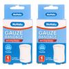 2 Rolls Self Adhesive Bandage Gauze Soft Cloth Flexible Elastic Tape 3" 4.5yds view 1