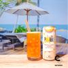 INOTEA POBBLE BURSTING BUBBLE TEA (Pack of 12 Cans) includes SALTATION Thank You Card | Canned Iced Tea Made with Real Fruit Juice and Contains Popping Pearls (16.6oz/can) | 12 Can Bundle- Available Flavors: Assorted, Mango+Red Dragon Fruit, Mixed Be view 4