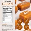 Bquet Caramel - Salted Mocha Gourmet Candy - Coffee Candy Individually Wrapped - Gourmet Sea Salt Caramel - Made in Montana - Kosher (Star-D), and Gluten Free - 24oz Resealable Pouch view 2