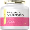 Carlyle Multivitamin for Women with Iron | 200 Softgels | Essential Vitamins, Minerals and Omegas | Nutritional Support Supplement | Non-GMO & Gluten Free view 1