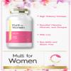 Carlyle Multivitamin for Women with Iron | 200 Softgels | Essential Vitamins, Minerals and Omegas | Nutritional Support Supplement | Non-GMO & Gluten Free view 3