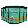 Craize Everything Crisps | Gluten Free, Vegan, Kosher, Toasted Corn Crackers | 6 pack, 4 oz each view 1