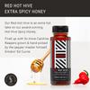 RED HOT HIVE Extra Spicy Honey, Sweet & Fiery Hot Honey Infused with Carolina Reaper Pepper by Fuego Spice - 12 Oz - Squeeze it on a BBQ Chicken Wings or Try it on a Taco - Heat Level: 7/10 view 2