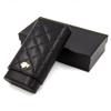 Cigar in Style Adjustable All Black Leather Cedar Wood 3 ct Cigar Case Holder Humidor view 1