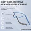 Medihealer 3 Pack Latest Version CPAP Headgear for Airfit P10 & Airfit N30- Advanced Upgraded P10 N30 Strap, Super Elastic Adjustment Straps Great-Value Supplies view 2