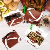 24 Pcs Football Party Treat Boxes with Handle - Football Theme Gift Box Snack Candy Goodie Boxes for Sports Theme Birthday Party Supplies view 4