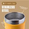 BlenderBottle Sport Insulated Stainless Steel Shaker Bottle with Wire Whisk, 24-Ounce, Mango  Protein Shakes & Hydration for Athletes & Fitness Enthusiasts, Easy Mixing, Keeps Drinks Cold, Lockable Lid view 3