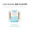 Top Seedz Certified Organic Gluten Free Cumin Seed Crackers | 6-Pack | 5 Ounces | Healthy Vegan Crackers with Plant Based Protein | Made of Sunflower, Flax, Sesame and Pumpkin Seed view 2