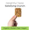Top Seedz Certified Organic Gluten Free Cumin Seed Crackers | 6-Pack | 5 Ounces | Healthy Vegan Crackers with Plant Based Protein | Made of Sunflower, Flax, Sesame and Pumpkin Seed view 4