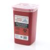 Medical Sales Supply 1 Quart Size Sharps and Needle Container. Integrated Needle unwinder view 4