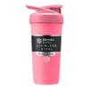 BlenderBottle Sport Insulated Stainless Steel Shaker Bottle with Wire Whisk, 24-Ounce, Pink  Protein Shakes & Hydration for Athletes & Fitness Enthusiasts, Easy Mixing, Lockable Lid view 1