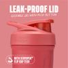 BlenderBottle Sport Insulated Stainless Steel Shaker Bottle with Wire Whisk, 24-Ounce, Pink  Protein Shakes & Hydration for Athletes & Fitness Enthusiasts, Easy Mixing, Lockable Lid view 2