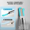 Ear Wax Removal Tool Camera, R1 Upgraded Anti-Fall Off Eartips Ear Cleaner, Wireless Otoscope with 1080P Waterproof Ear Camera, Earwax Removal Kit for iPhone, Android, Black view 3